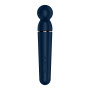 Вібромасажер Satisfyer Planet Wand-er Blue/Rosegold, дуже потужний, бездротовий