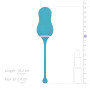 Віброяйце Cala Azul - Elena Vibrating Egg With Remote Control