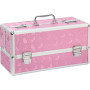Великий кейс для зберігання секс-іграшок BMS Factory Large Lokable Vibrator Case Pink, кодовий замок