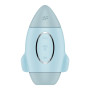 Вакуумний стимулятор з вібрацією Satisfyer Mission Control Blue, 2 незалежні мотори