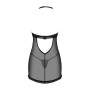 Пеньюар Obsessive Medilla chemise & thong XL/2XL