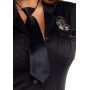 Еротичний костюм поліціянтки Leg Avenue Dirty Cop XS, 6 предметів