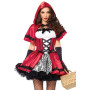 Еротичний костюм Червоної шапочки Leg Avenue Gothic Red Riding Hood S, сукня, накидка