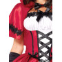 Еротичний костюм Червоної шапочки Leg Avenue Gothic Red Riding Hood M, сукня, накидка