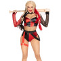 Еротичний костюм Leg Avenue Crime Spree Sweetie Costume XS, топ, шорти