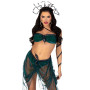 Еротичний костюм Медузи Горгони Leg Avenue Medusa Costume XS, топ, спідниця, нарукавники, прикраси
