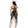 Еротичний костюм Медузи Горгони Leg Avenue Medusa Costume S, топ, спідниця, нарукавники, прикраси