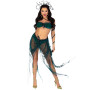 Еротичний костюм Медузи Горгони Leg Avenue Medusa Costume M, топ, спідниця, нарукавники, прикраси