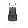 Еротичний пеньюар Passion MARINA CHEMISE, L/XL, beige