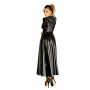 Сукня Noir Handmade F128C Powerwetlook gown coat - S
