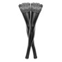 Панчохи Noir Handmade F135 Powerwetlook stockings - S