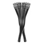 Панчохи Noir Handmade F135 Powerwetlook stockings - XL