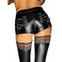 Шортики Noir Handmade F138 Powerwetlook shorts - XL