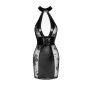Сукня Noir Handmade F238 Short tulle dress with powerwetlook inserts - S