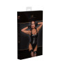 Боді Noir Handmade F244 Powerwetlook body with high cut bottom hem - S