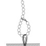Комбінезон Noir Handmade F298 Libido Deep-V catsuit with collar and pearl chain - M