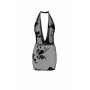 Сукня Noir Handmade F313 Mythos mini flocked mesh dress with jewelry rhinestone chain - XL