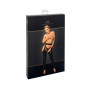 Легінси з відкритими стегнами Noir Handmade F323 Rebel wetlook chaps - XXL