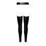 Легінси з відкритими стегнами Noir Handmade F323 Rebel wetlook chaps - 3XL