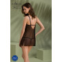 Пеньюар Passion DROSERA BODY black XXL/XXXL - ECO Passion