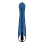 Вібратор з ротацією Satisfyer Spinning G-Spot 1 Blue, плоский майданчик для стимуляції точки G