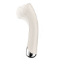 Вібратор з ротацією Satisfyer Spinning G-Spot 1 Beige, плоский майданчик для стимуляції точки G 