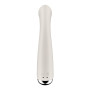 Вібратор з ротацією Satisfyer Spinning G-Spot 1 Beige, плоский майданчик для стимуляції точки G 
