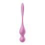 Вагінальні кульки з вібрацією Satisfyer Love Birds 1 Connect App Pink