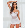 Пеньюар Obsessive Alissium chemise & thong XS/S